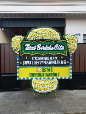 Papan Bunga Duka di Janten